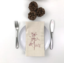 Load image into Gallery viewer, Berry Branch Cotton napkin set of 2
