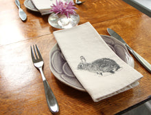Load image into Gallery viewer, Bunny Cotton Napkins, set of 2