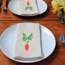 Load image into Gallery viewer, Carrot Napkin Set of 2