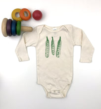 Load image into Gallery viewer, Peapod Long Sleeve Baby Bodysuit