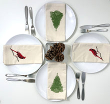 Load image into Gallery viewer, Evergreen Tree Napkin Set of 2