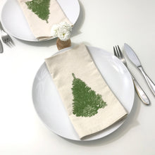 Load image into Gallery viewer, Evergreen Tree Napkin Set of 2