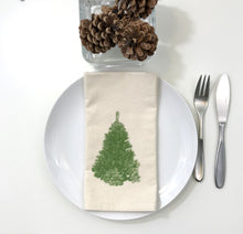 Load image into Gallery viewer, Evergreen Tree Napkin Set of 2