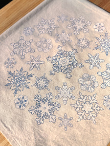 Snowflake Flour Sack Towel