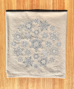 Snowflake Flour Sack Towel