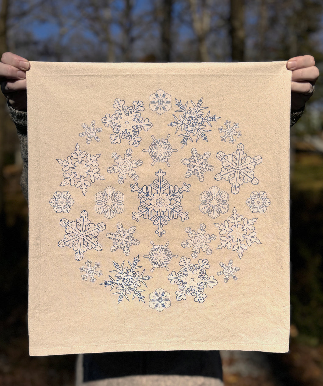 Snowflake Flour Sack Towel