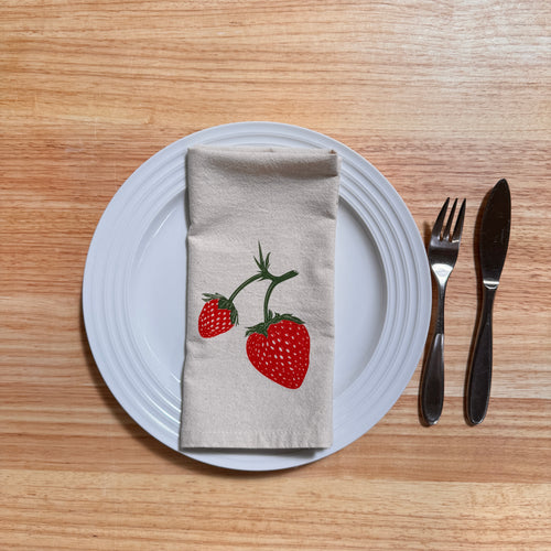 Strawberry Napkin Set of 2