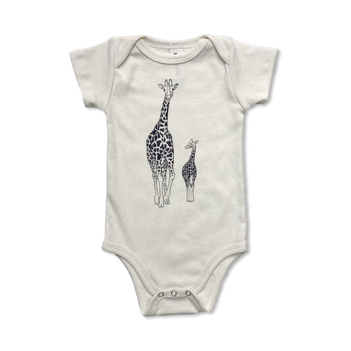 Giraffe Short or Long Sleeve Bodysuit