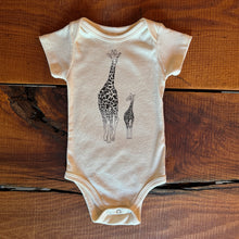 Load image into Gallery viewer, Giraffe Short or Long Sleeve Bodysuit