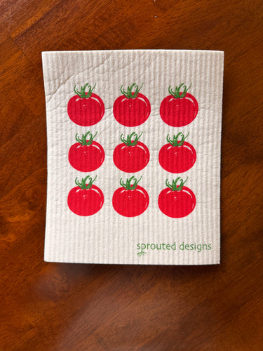 Tomato Swedish Dish Cloth
