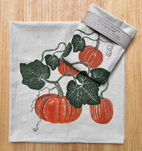Load image into Gallery viewer, Fall Pumpkin Flour Sack Towel