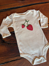 Load image into Gallery viewer, Strawberry Long Sleeve Bodysuit