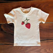 Load image into Gallery viewer, Strawberry Short Sleeve T-shirt