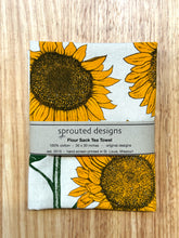 Load image into Gallery viewer, SunflowerFlour Sack Towel