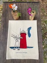 Load image into Gallery viewer, South Haven Michigan Flour Sack Towel