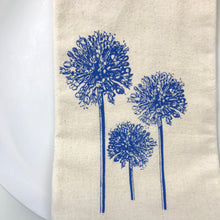 Load image into Gallery viewer, Blue Allium Napkin Set of 2