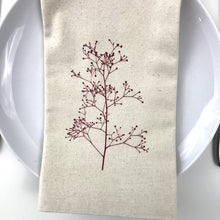 Load image into Gallery viewer, Berry Branch Cotton napkin set of 2