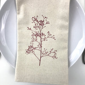 Berry Branch Cotton napkin set of 2