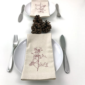 Berry Branch Cotton napkin set of 2