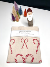 Load image into Gallery viewer, Candy Cane Flour Sack Towel - center printed