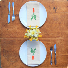 Load image into Gallery viewer, Carrot Napkin Set of 2