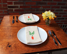 Load image into Gallery viewer, Carrot Napkin Set of 2