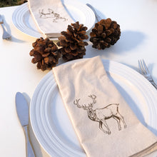 Load image into Gallery viewer, Reindeer Napkin - set of 2