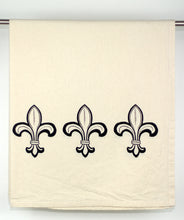 Load image into Gallery viewer, Fleur de Lis Flour Sack Towel