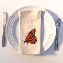 Load image into Gallery viewer, Monarch Butterfly Napkin - set of 2