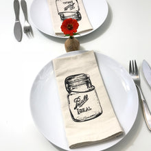 Load image into Gallery viewer, Ball Canning Jar Napkin Set of 2