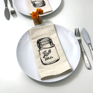 Ball Canning Jar Napkin Set of 2