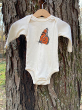 Load image into Gallery viewer, Monarch Butterfly Long Sleeve Bodysuit