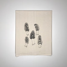 Load image into Gallery viewer, Morel Mushroom Flour Sack Towel