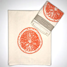Load image into Gallery viewer, Orance Slice Flour Sack Towel - center printed