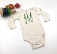 Load image into Gallery viewer, Peapod Long Sleeve Baby Bodysuit