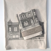 Load image into Gallery viewer, Saint Louis Flour Sack Towel - center printed