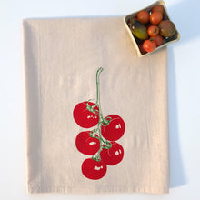 Load image into Gallery viewer, Tomato Vine Flour Sack Towel - Center Printed