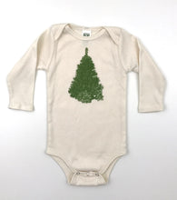 Load image into Gallery viewer, Christmas Tree Long Sleeve Baby Bodysuit