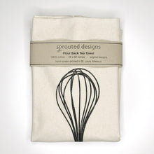 Load image into Gallery viewer, Whisk Flour Sack Towel - center printed
