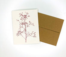 Load image into Gallery viewer, Holiday Berry Branch Card
